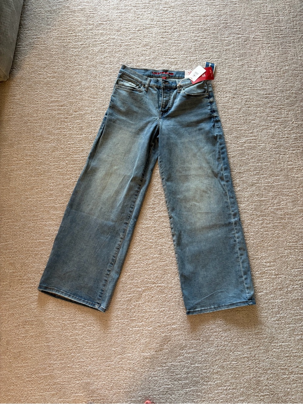 Lucky Brand Wide Leg Women's Jeans in Light Blue - Unbranded